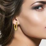 Olivia Hoop Earrings