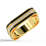 The Annetta Band Ring