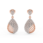 Drop Jaali Earrings