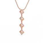 Prism Long Jaali Pendant 